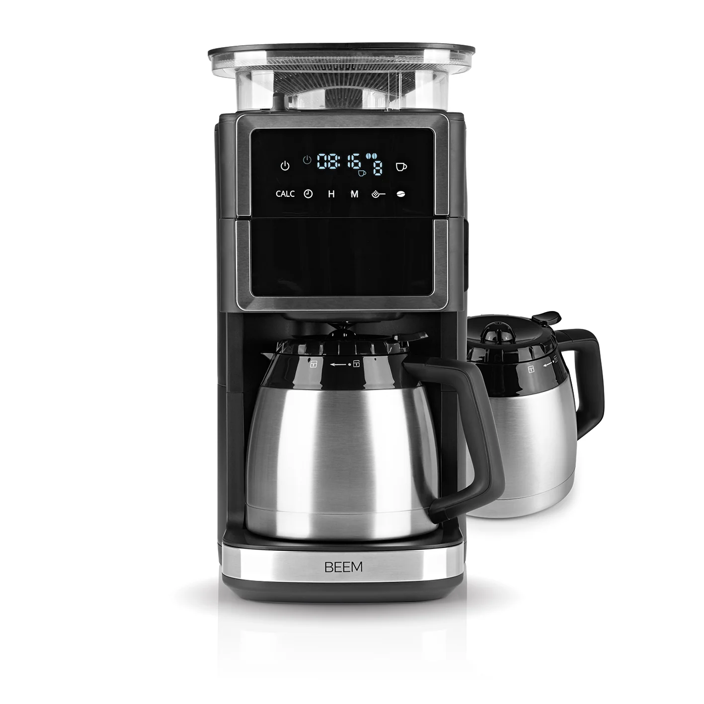 2025 BEEM FRESH-AROMA-PERFECT III – Filterkaffeemaschine mit Mahlwerk – 2 Thermoskannen