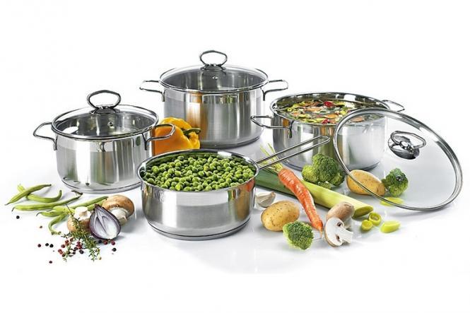 Manhattan Edelstahl-Kochgeschirr-Set 2025. 4-teilig.