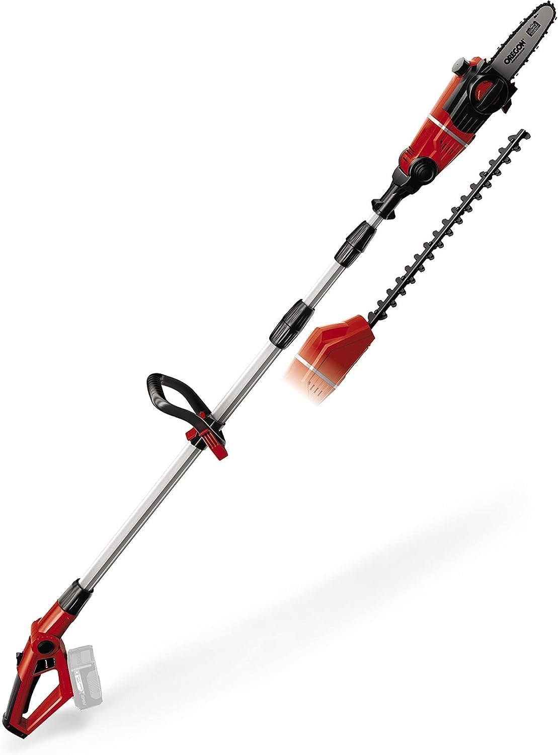 Einhell Power X Change GE-HC 18 Li T Solo Akku-Multifunktionswerkzeug – 200 W, 18 V, 2-in-1 Heckenschere und elektrische Säge, Oregon-Sägeblatt, Ladegerät und Akku nicht im Lieferumfang enthalten