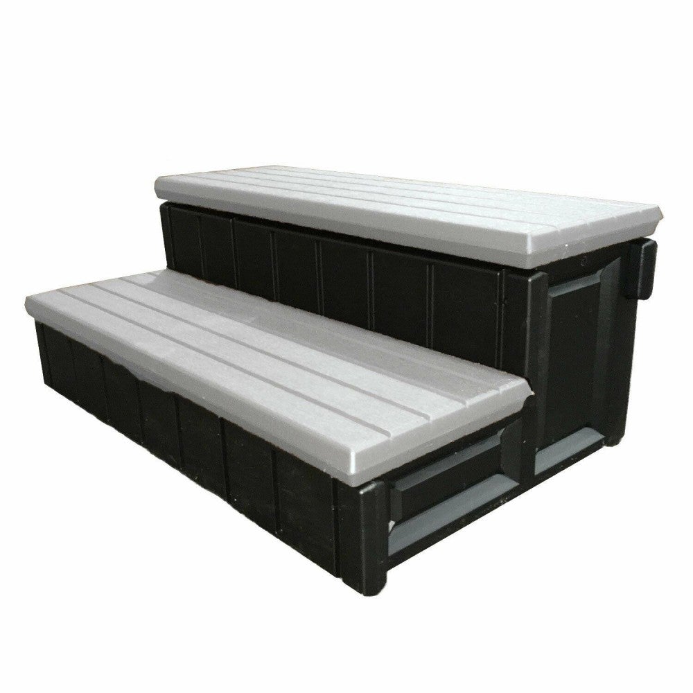 Leisure Accents Treppe mit Staufach für 36-Zoll-Terrassen-Whirlpool