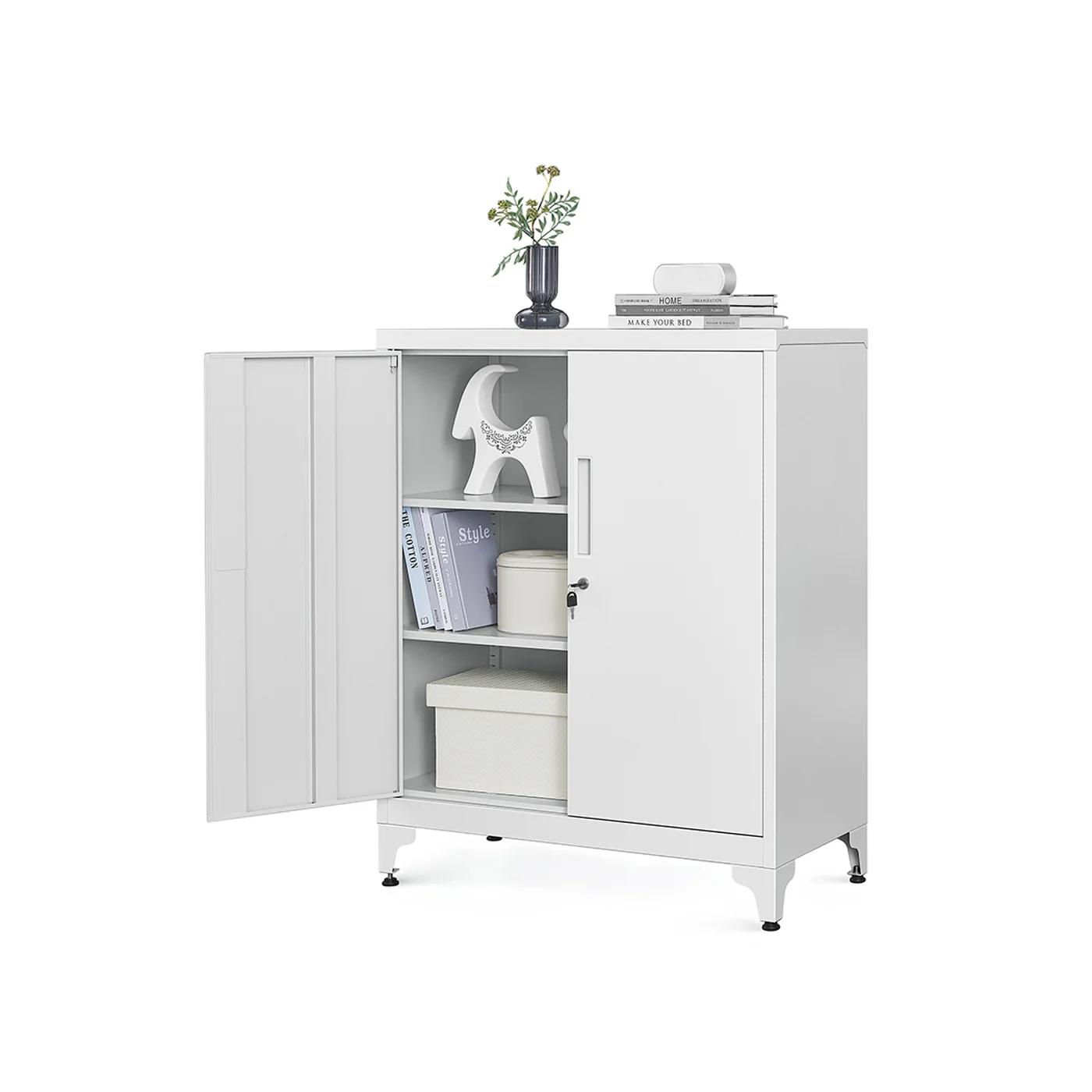 Multifunktionaler Büroschrank mit Schloss