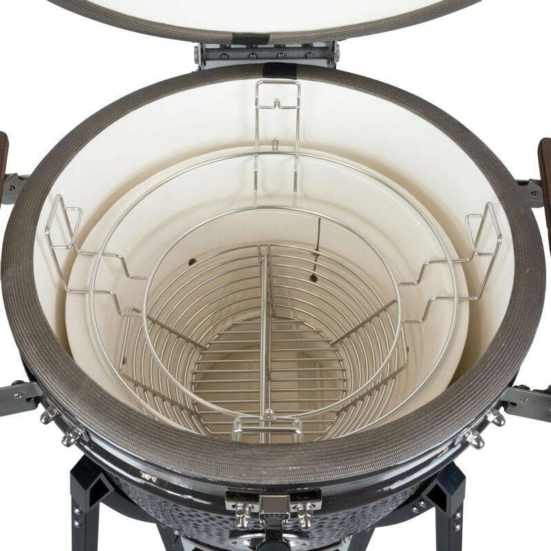 Grizzly Grills Holzkohlegrill 46 cm Schwarz - GE101