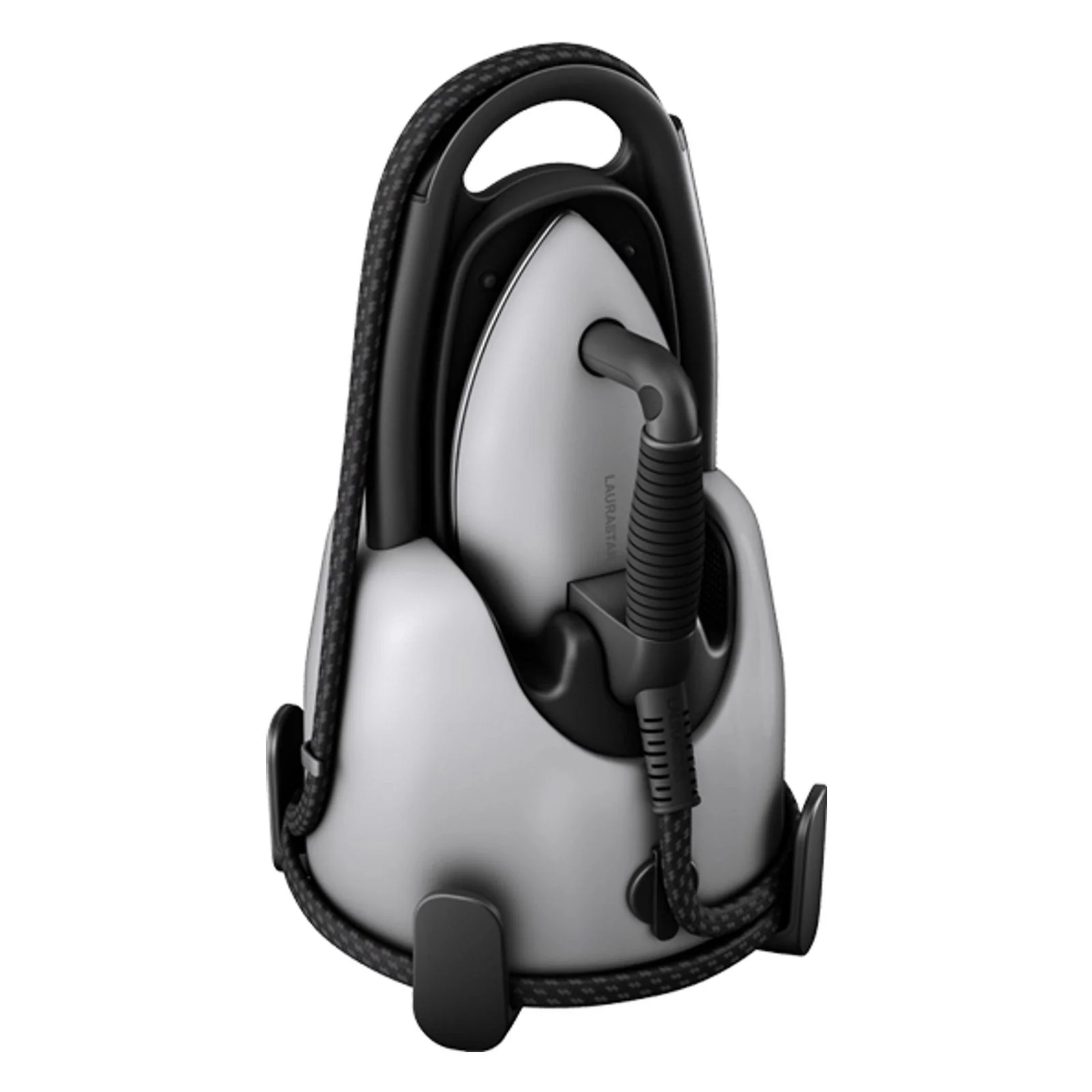 LauraStar Lift Xtra Tragbare Dampfbügelstation aus Aluminium, 2025, 2200 W, 1,1 L, Schwarz und Grau