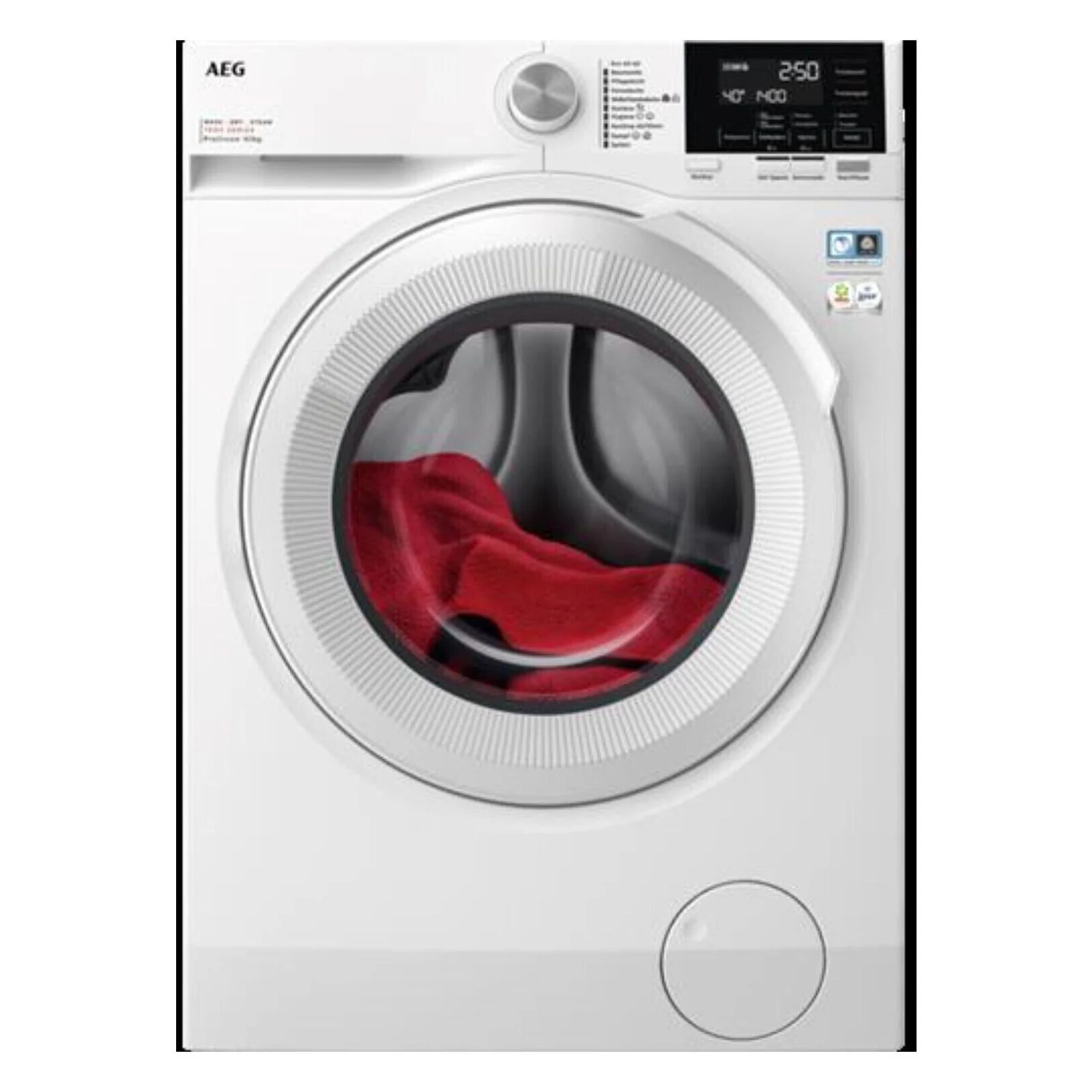 AEG Serie 7000 LWR7G60690 Waschtrockner, freistehend, Frontlader, Weiß, Baujahr 2025