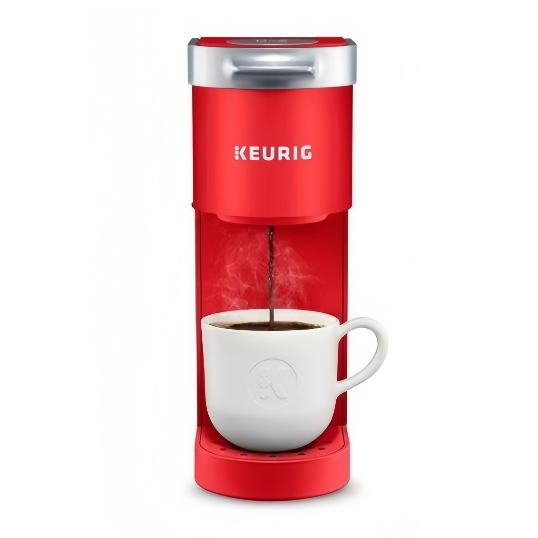 Keurig K-Mini Kaffeemaschine, für eine Tasse, Mohnrot