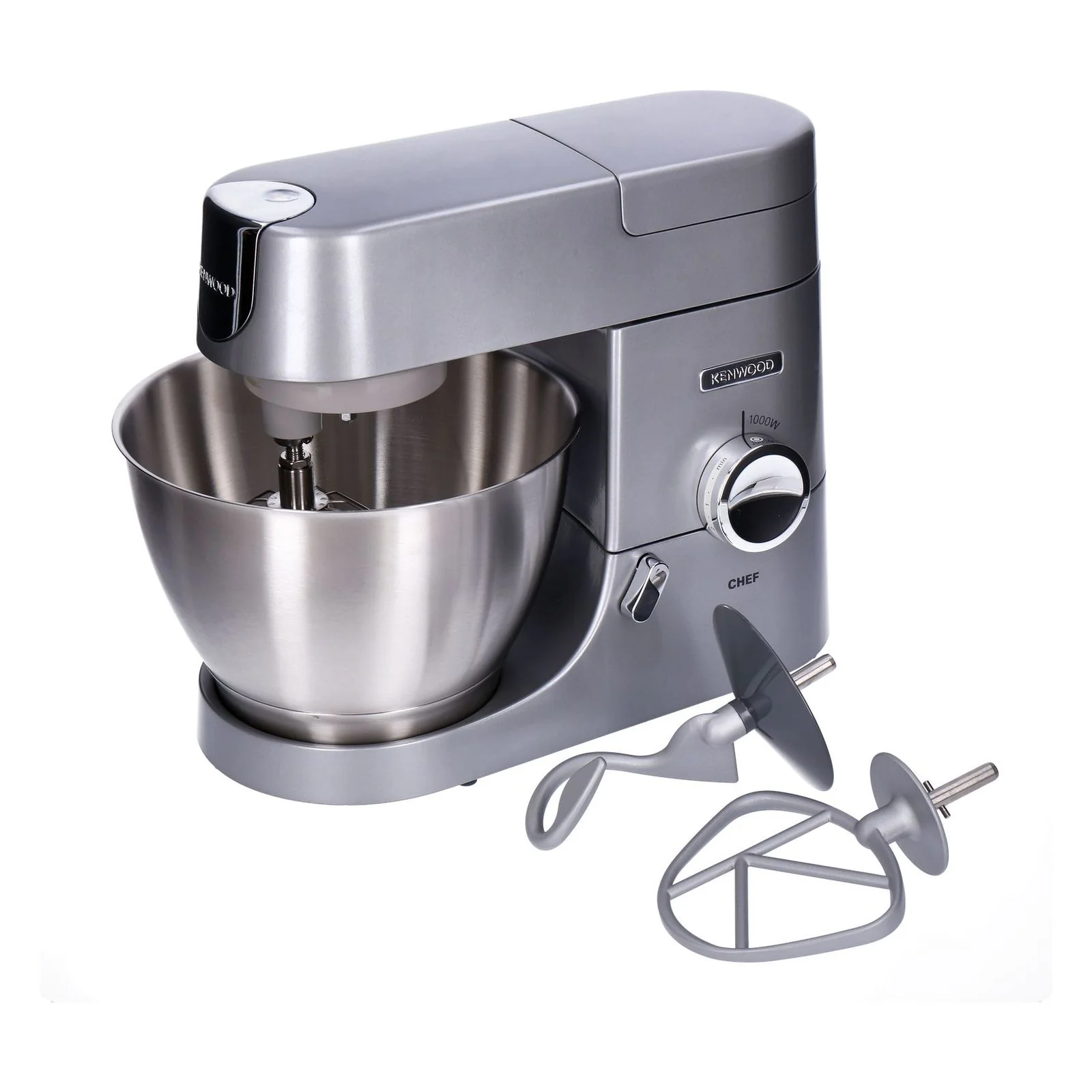 Kenwood Chef KVC3150S Küchenroboter, Baujahr 2025, 1000 W, 4,6 l, Silber