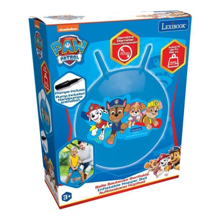 Aufblasbarer Paw Patrol Hüpfball 45 cm - lexibook