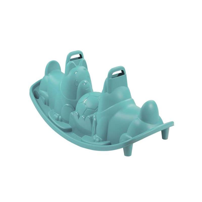 Doppelsitzbank „Double Dog Rocker“ Sturmblau 115x50,70x49,50 cm