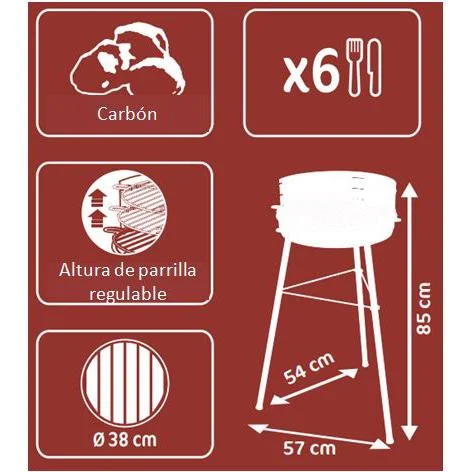 Neuer Lanzarote 38cm Grill
