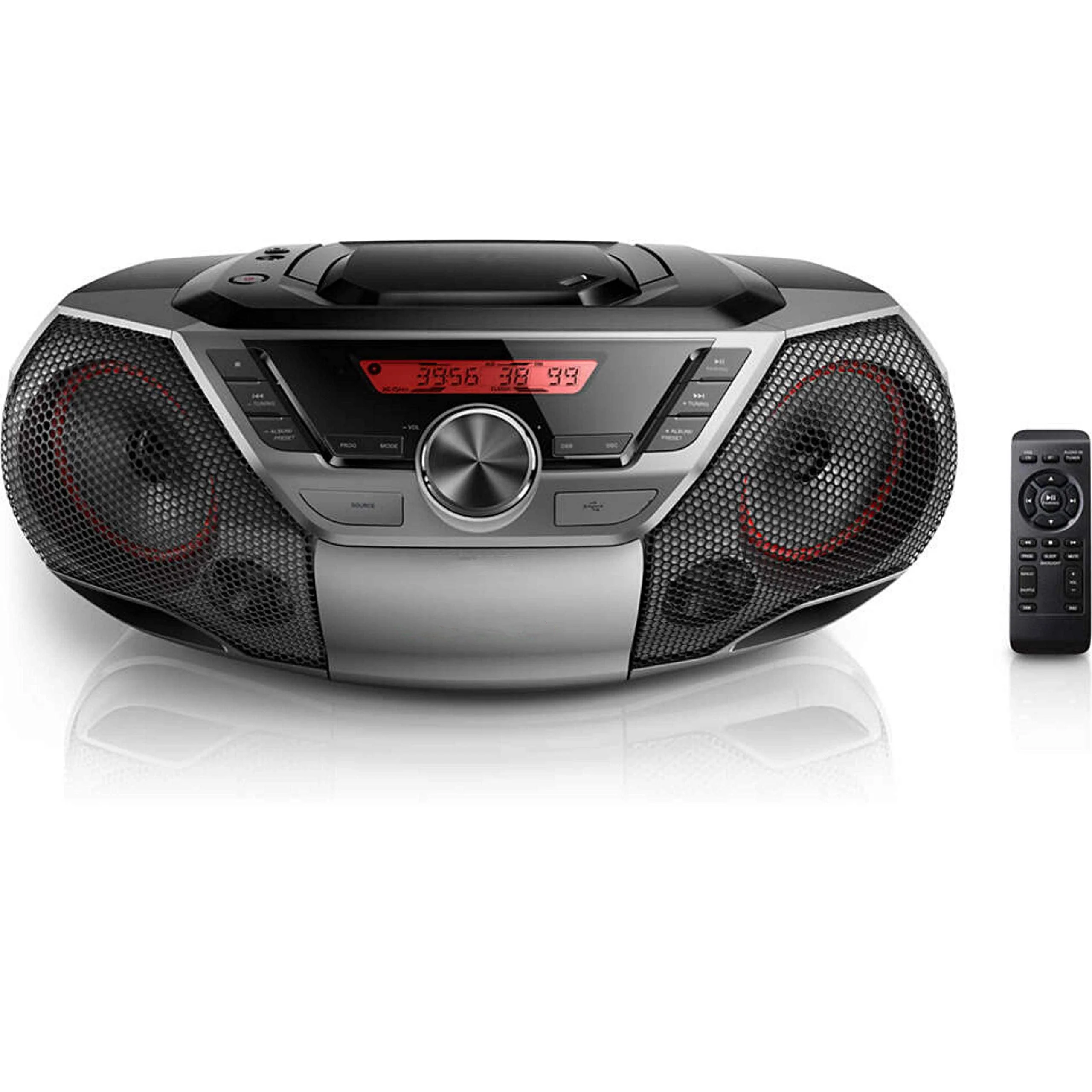 Tragbarer Bluetooth-CD-Player mit Kassettenlaufwerk – Leistungsstarke All-in-One-Stereoanlage