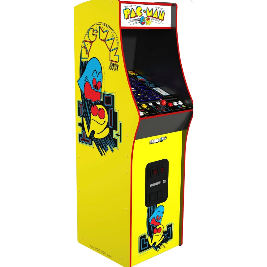 Arcade1Up – PAC-MAN Deluxe Arcade-Automat – Gelb