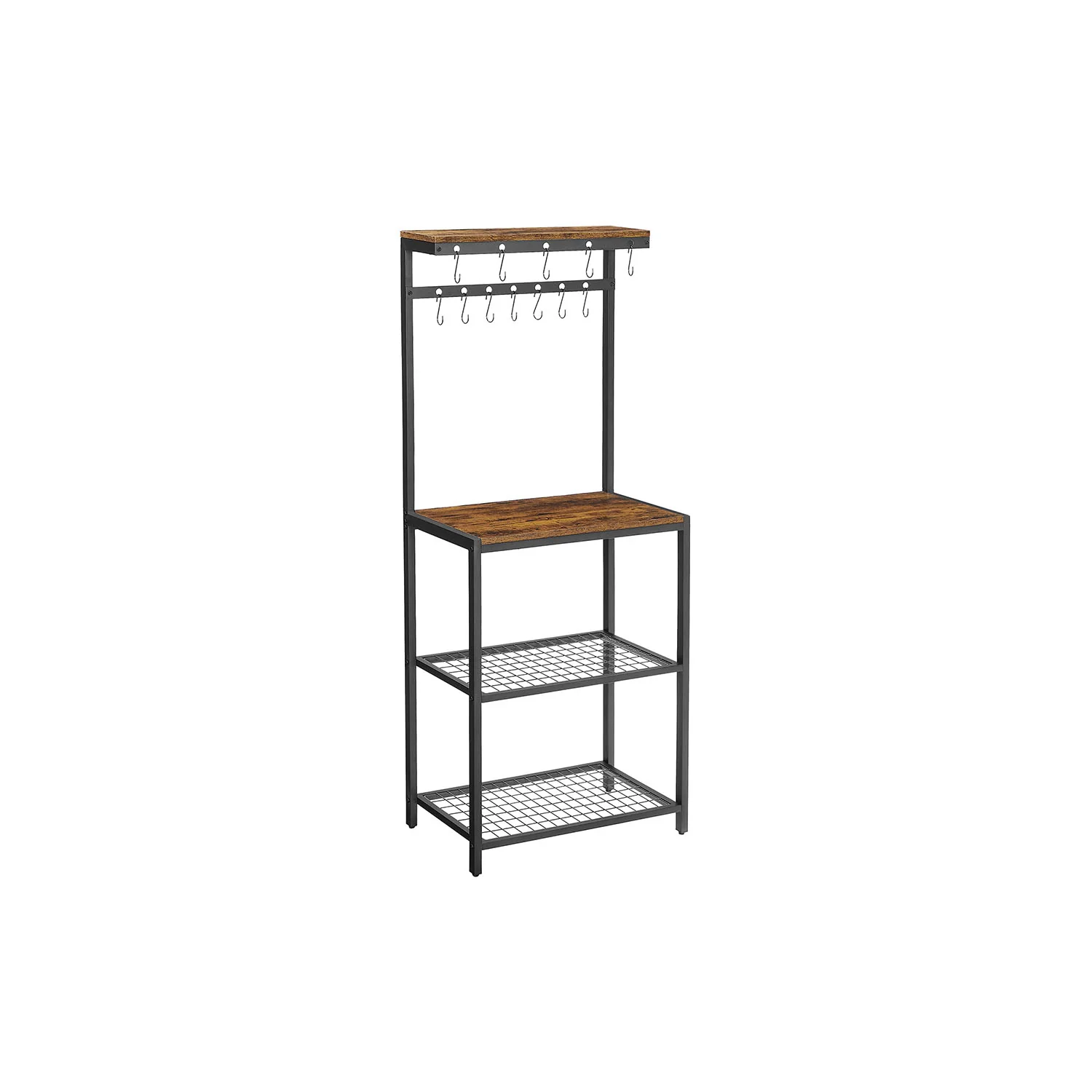 Küchenregal mit 12 Haken