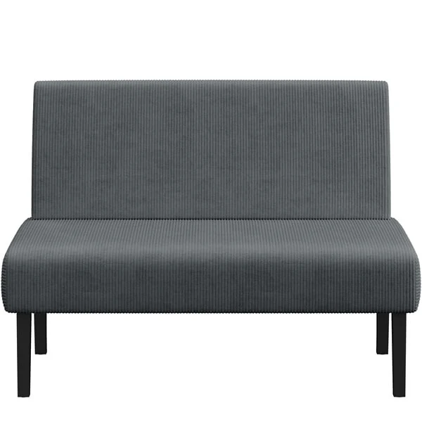 Yaheetech Kleines und bequemes Sofa – 2-Sitzer Mini-Sofa