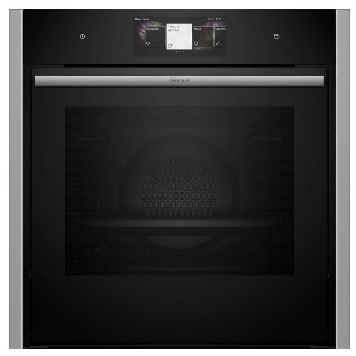 Neff Einbau-Dampf-Kombibackofen 71 l 60 cm A+ EcoClean Schwarz - B64ft33n0