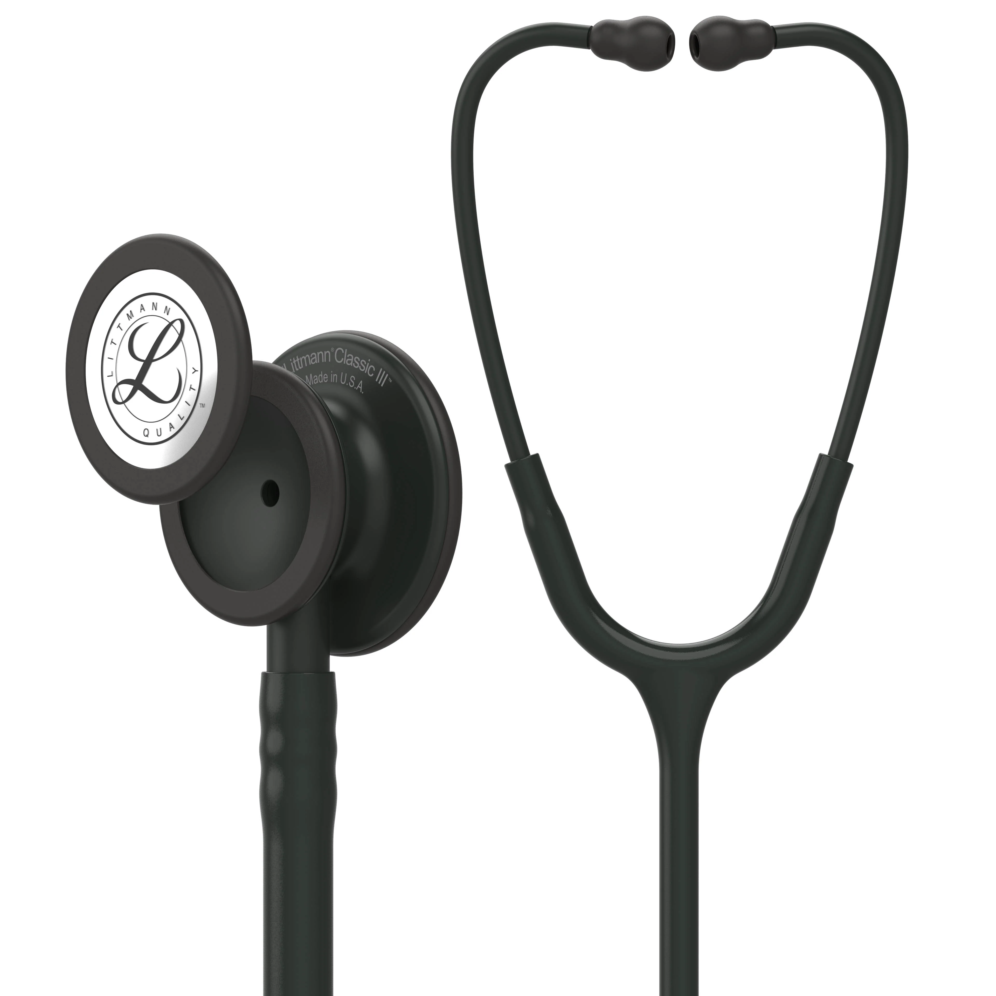 Littmann Classic III Überwachungsstethoskop 2025: Komplett schwarz 5803