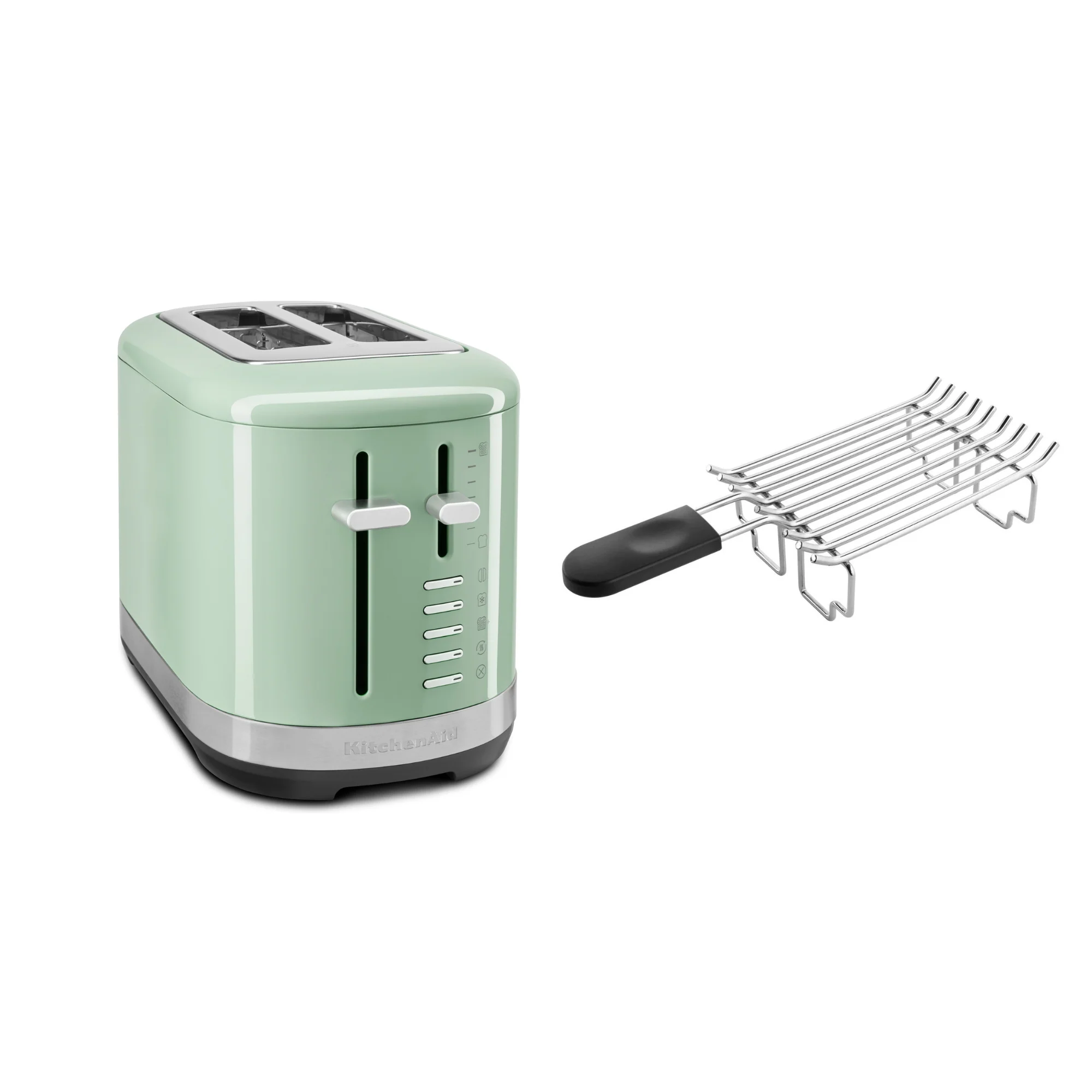 KitchenAid 2-teiliges Set 2025: Toaster + Brötchenhalter 5KMT2109