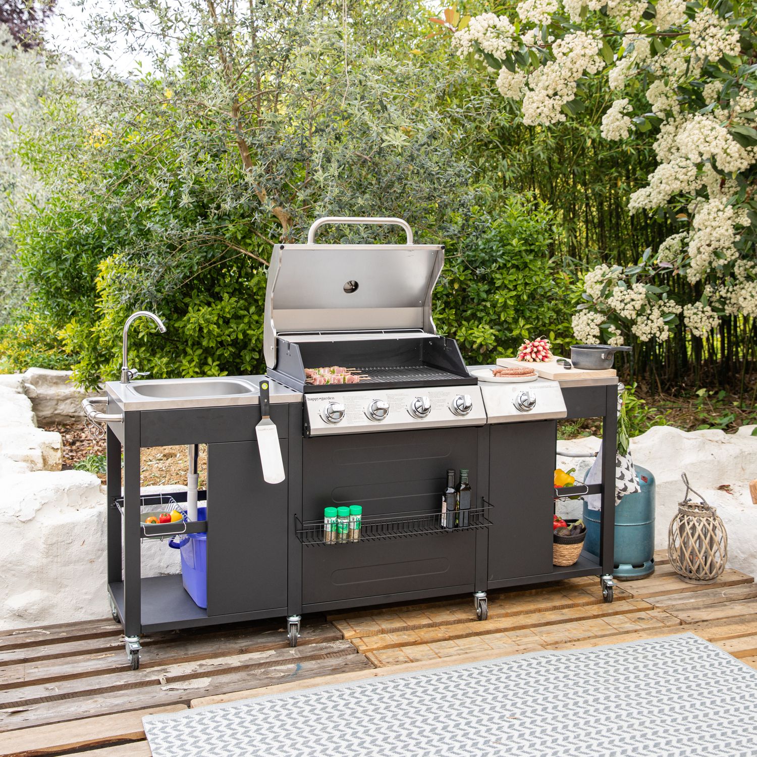 Texas Outdoor Kitchen - 4+1 Brenner
