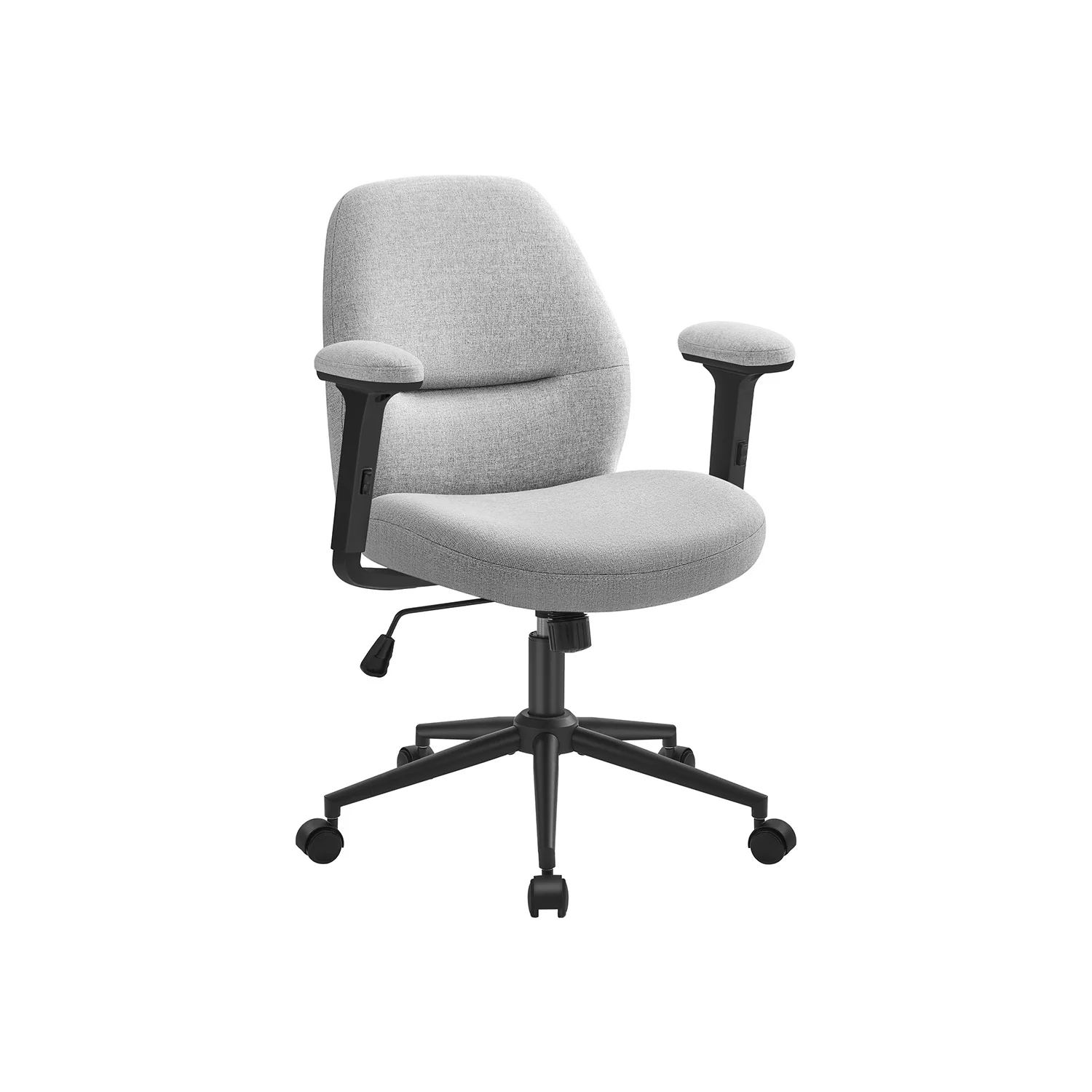 Drehstuhl mit verstellbaren Armlehnen