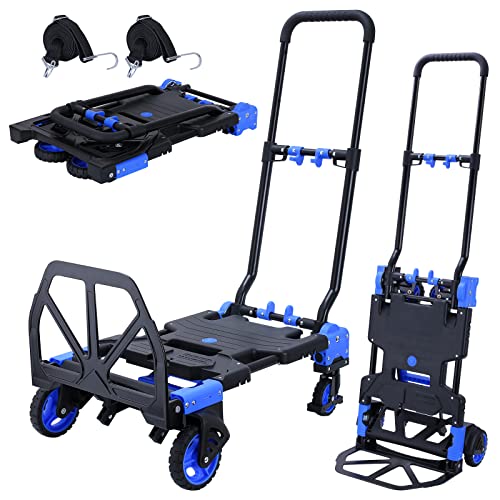 Einziehbarer, klappbarer Handwagen