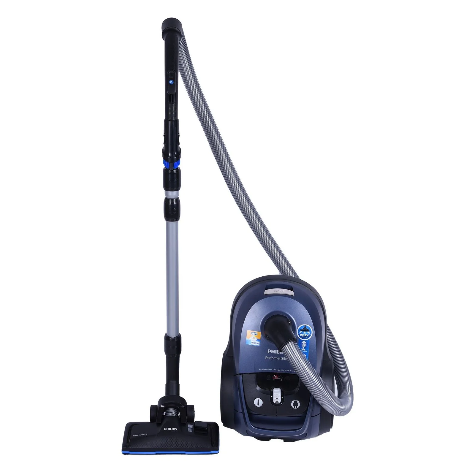 Philips Series 7000 Staubsauger FC8782/09 Performer Silent 650 Watt, Schieferblau/Schwarz, Baujahr 2025