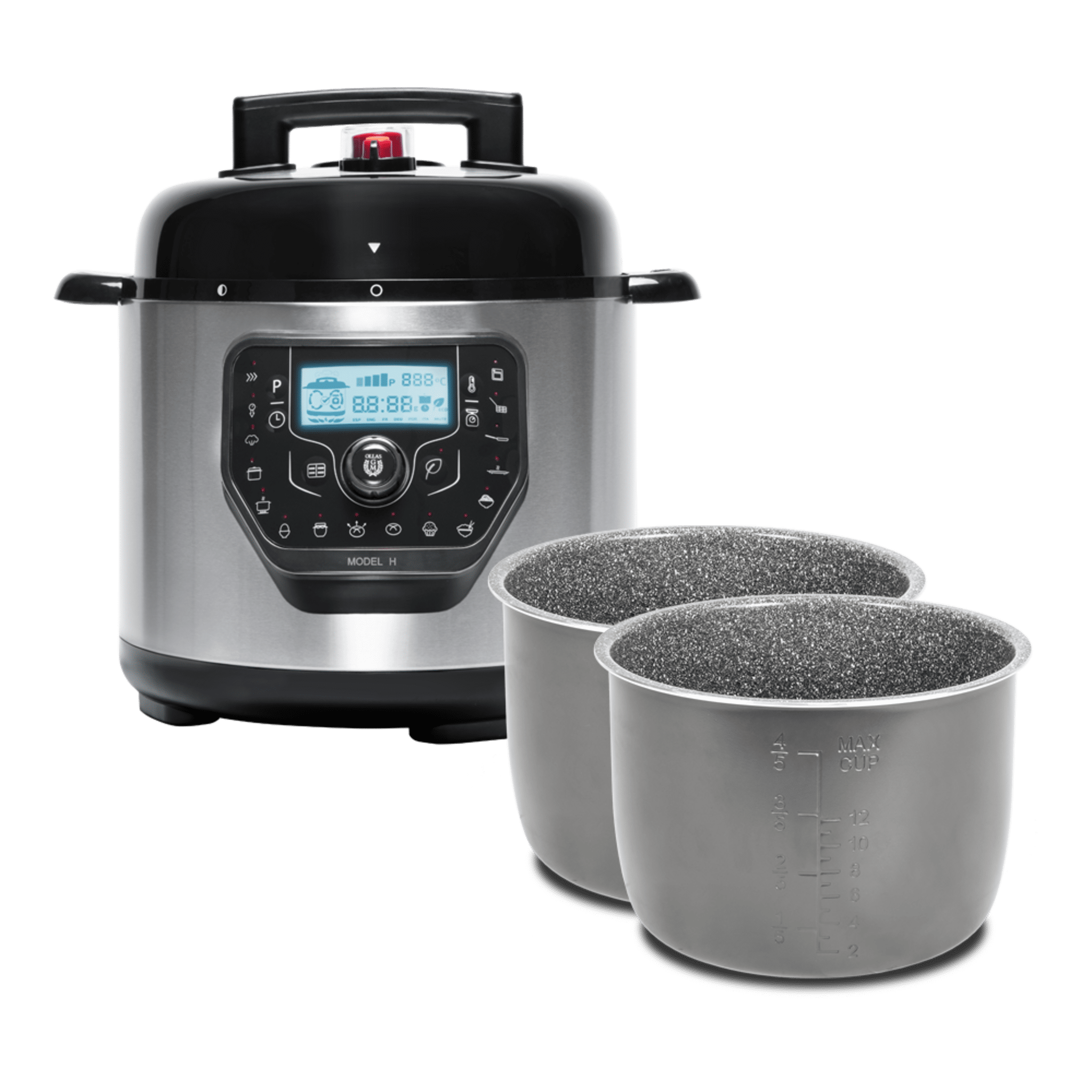 GM Modell H Deluxe Topf + 2 Excelsior Eimer