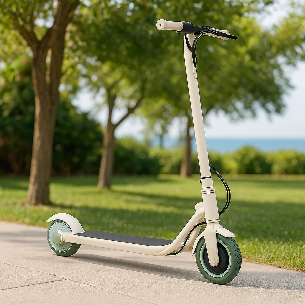 Kinderroller, Beige und Grün, Alter 8-12 Jahre - IlEVeflf56xK