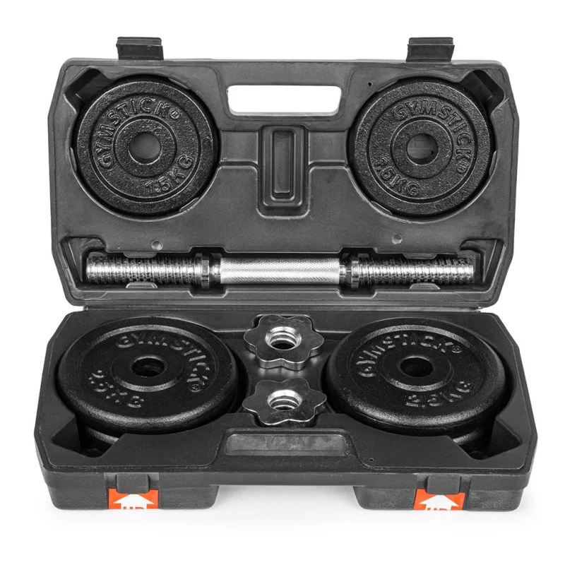 Gymstick 2025 Verstellbares Hantelset (15 kg)