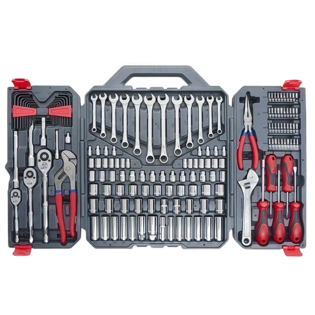 Crescent 170-teiliges Universalwerkzeugset – Geschlossener Koffer – Modell CTK170CMP2