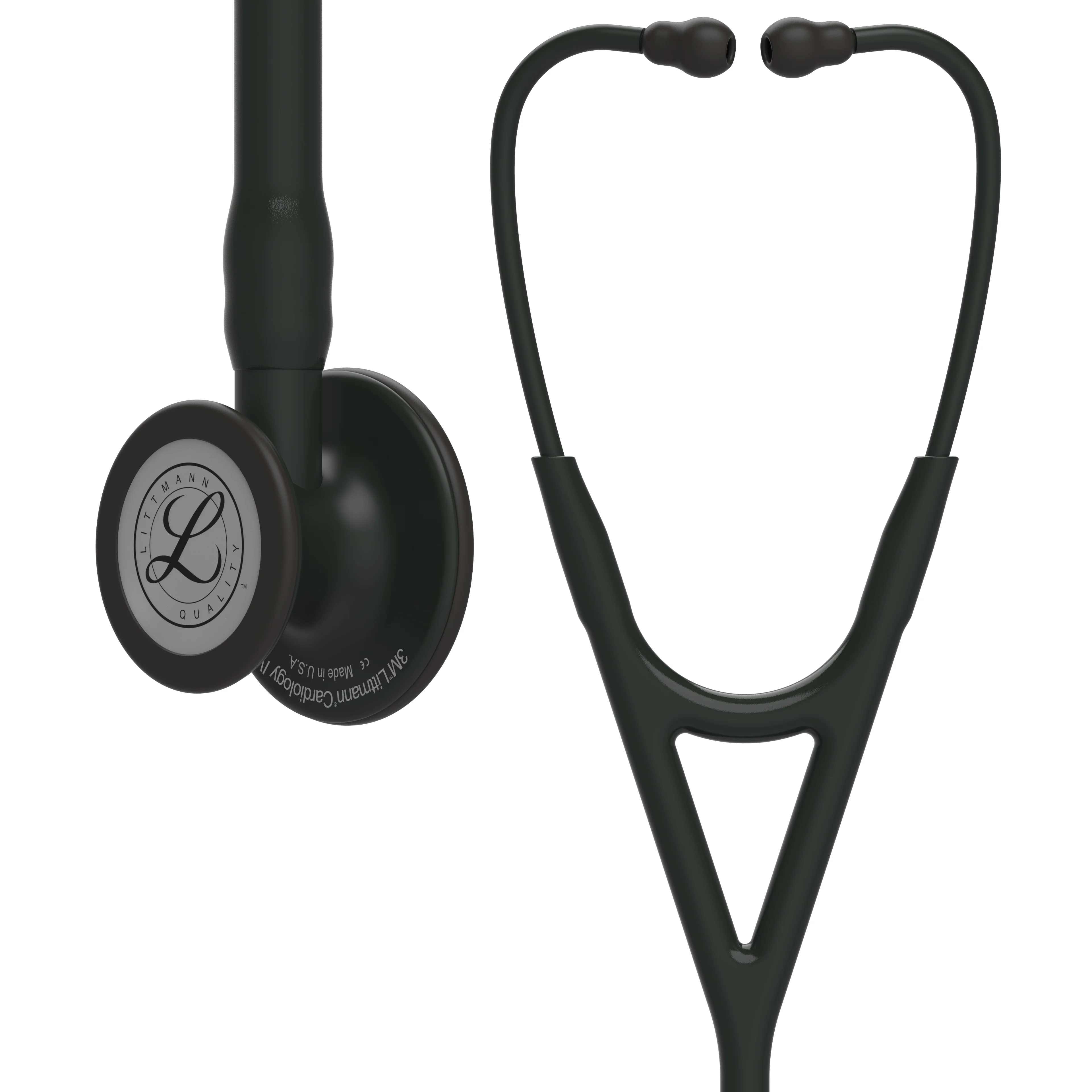 Littmann Cardiology IV Diagnostik-Stethoskop 2025: Komplett schwarz 6163