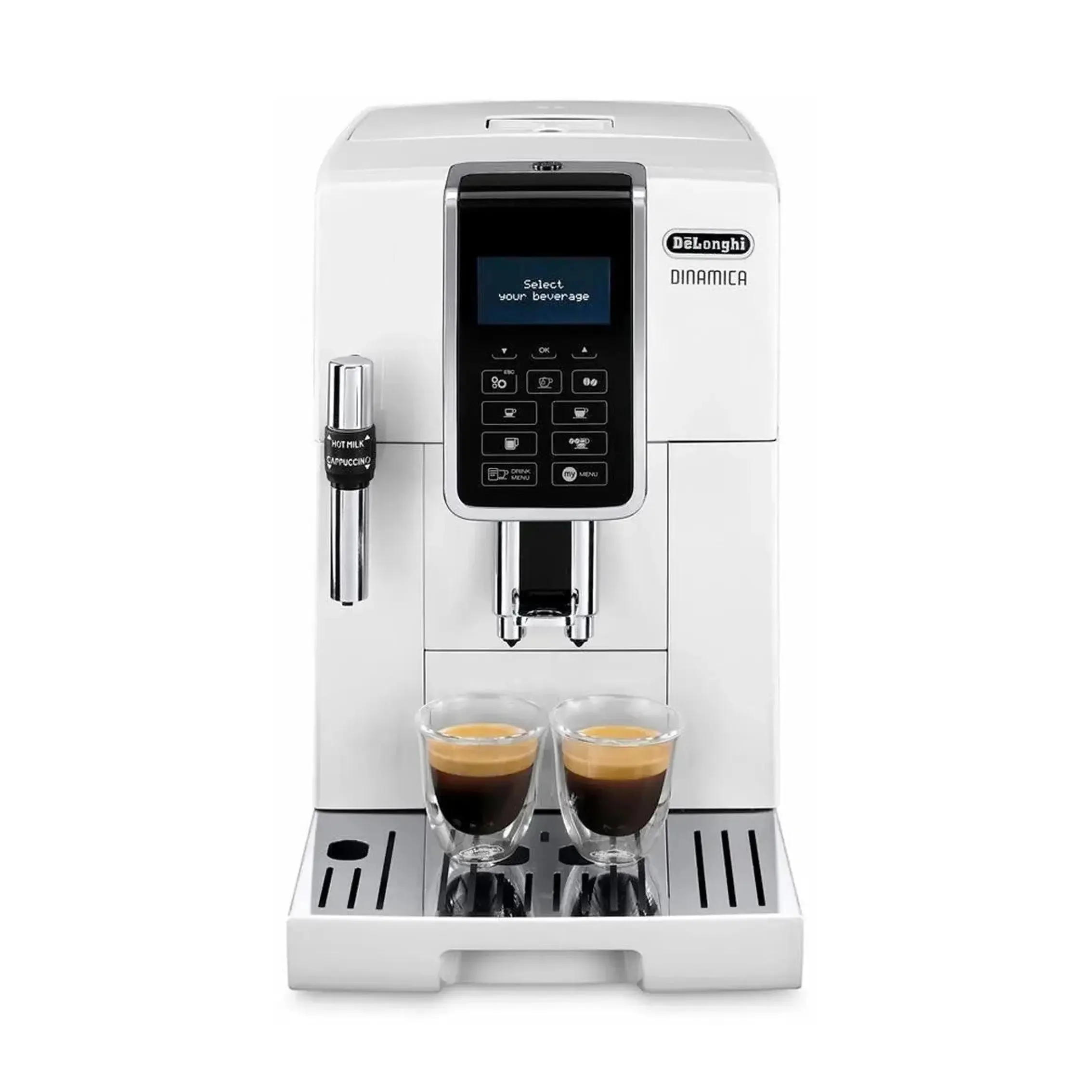 DeLonghi ECAM350.35.W, Baujahr 2025, weißer Kaffeevollautomat