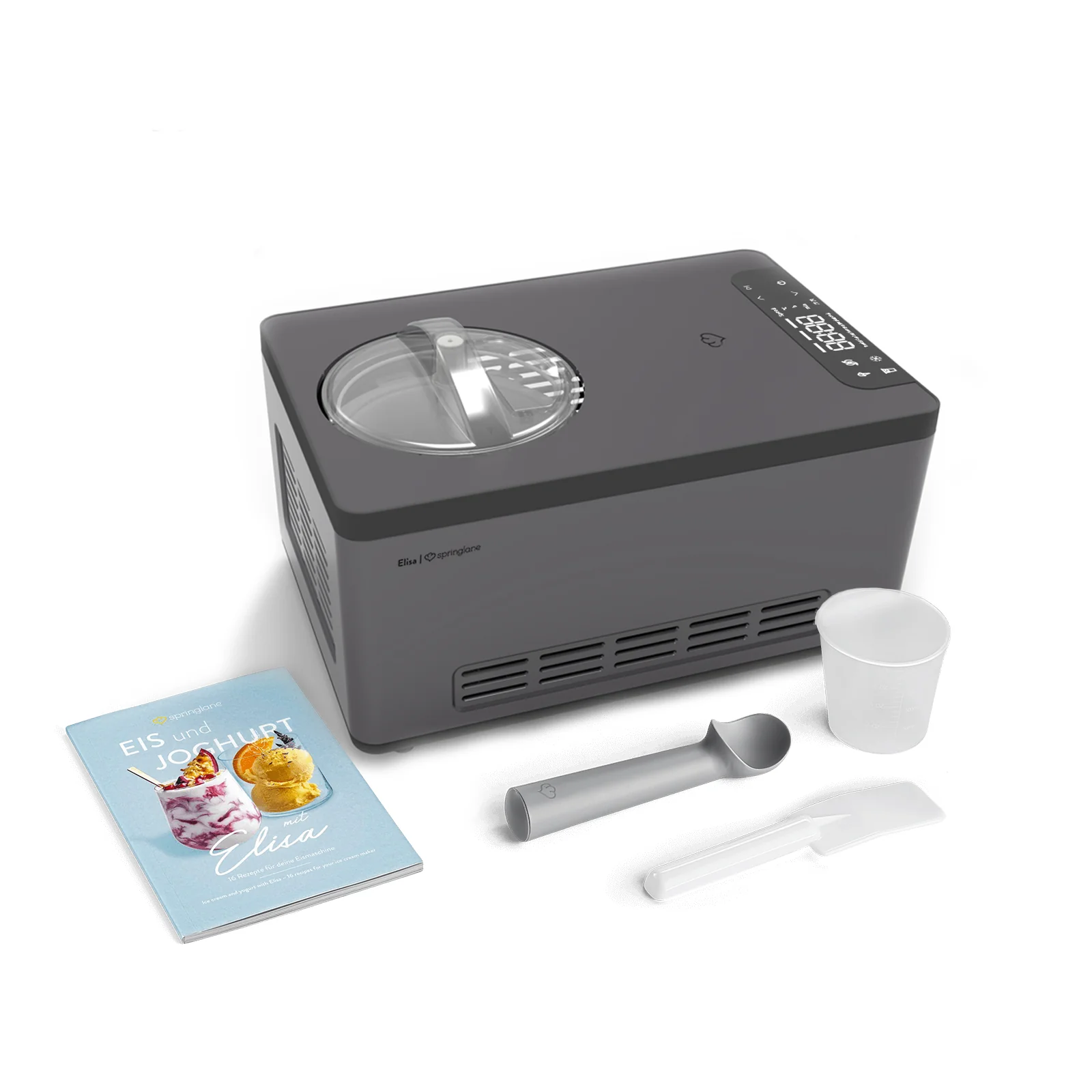 2025 Elisa 2,0-Liter-Kühlschrank – Schwarz oder Silber