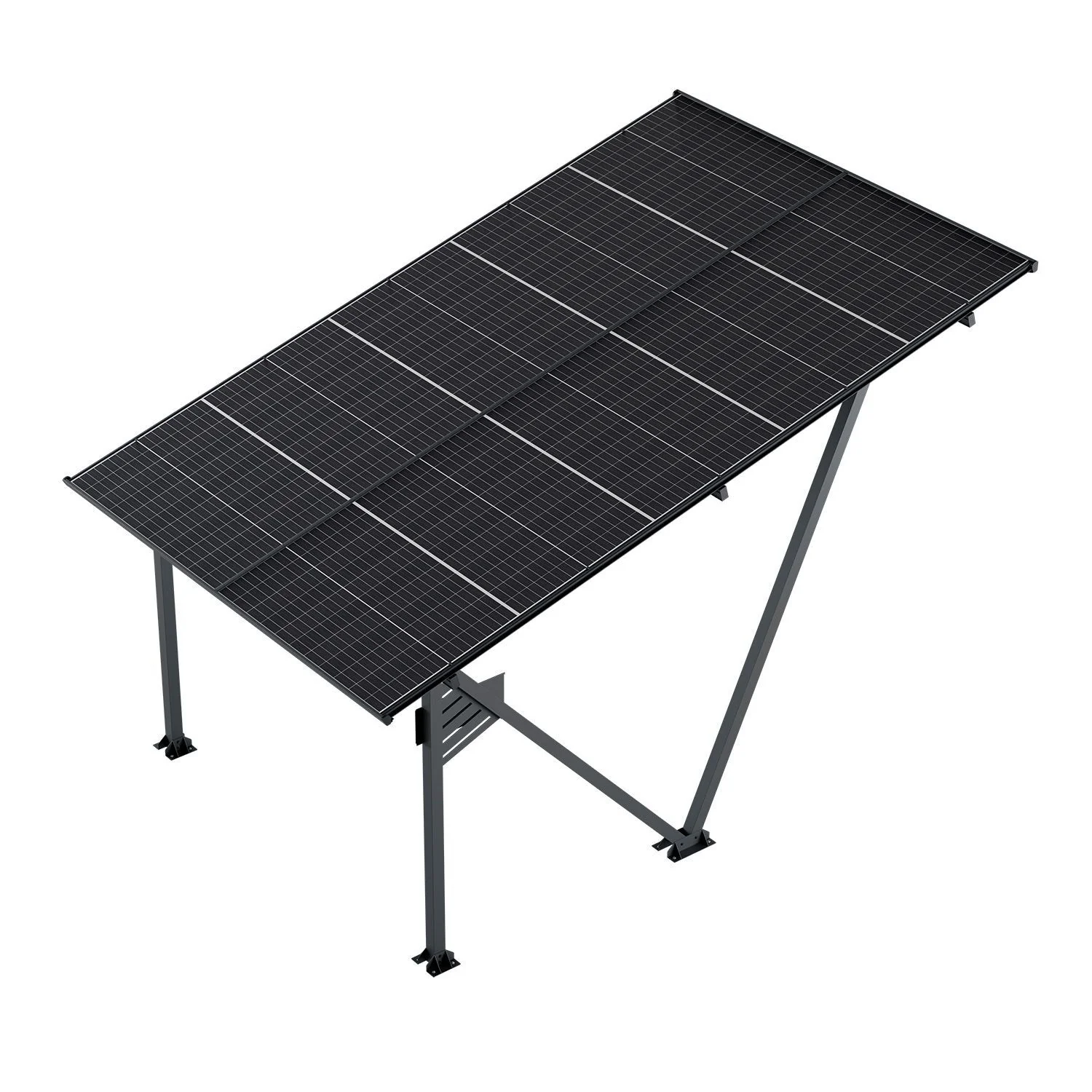 SunLuxe Solar-Carport-Konstruktion 2025 – 4100 Watt