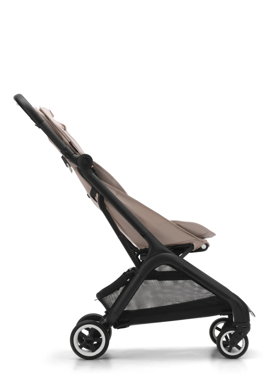 2025 Butterfly Kinderwagen Schwarz / Wüstensand