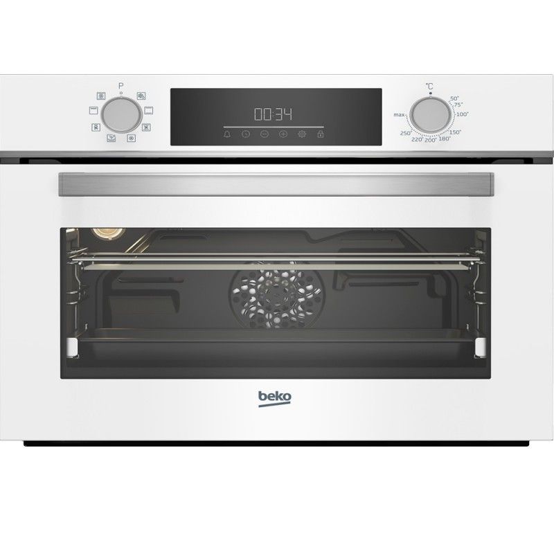 Beko Backofen BBCM18300W Weißes Glas 45 cm
