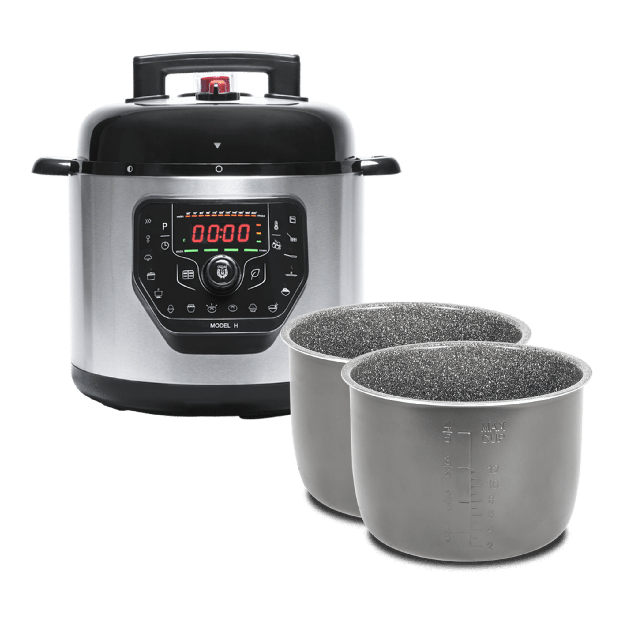 GM Modell H Topf + 2 Excelsior Eimer