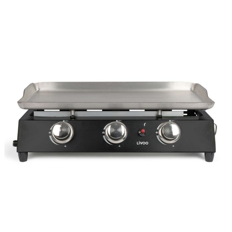 Livoo 7200W Gasgrillplatte in Schwarzmetall - Doc249