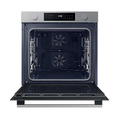 Samsung NV7B4430YAS 60 cm Multifunktionsbackofen, Pyrolyse, Dual-Cook, WLAN, Edelstahl, A+