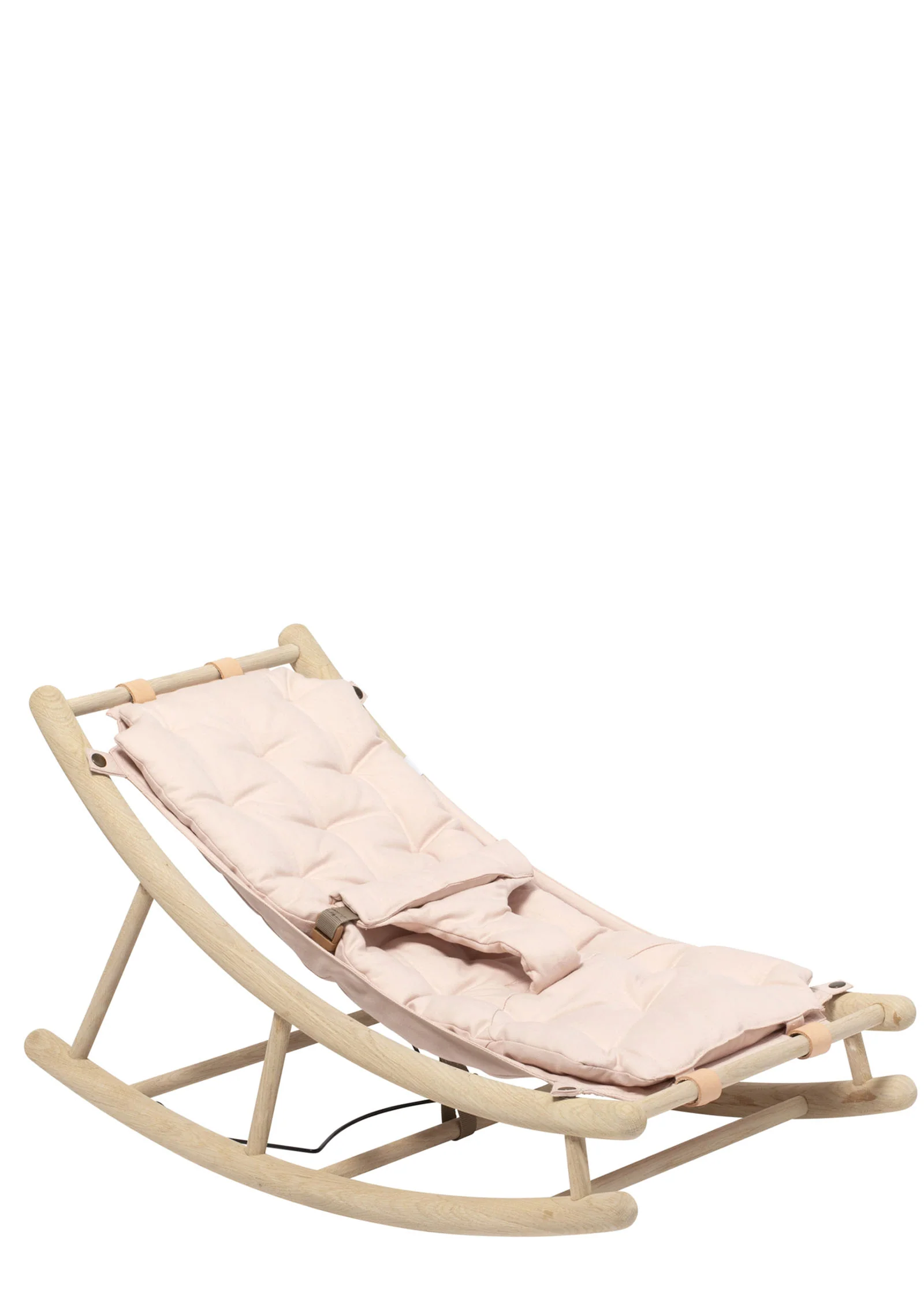 2025 Baby- und Kleinkind-Hängematte „Holz“ Eiche/Rosa