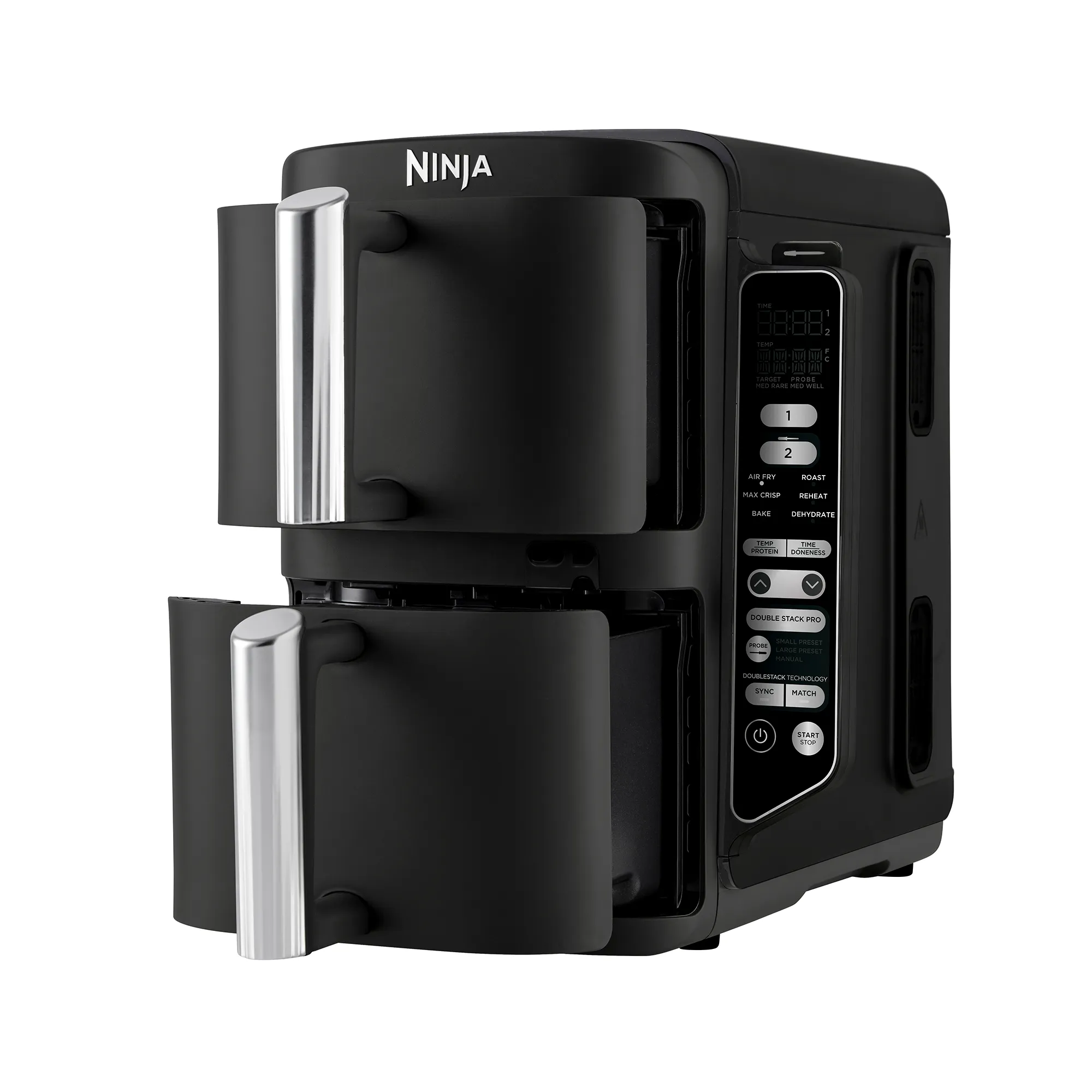Ninja® DoubleStack™ XXXL Smart 9,5-Liter-Heißluftfritteuse mit 2 Schubladen (Modelljahr 2025)