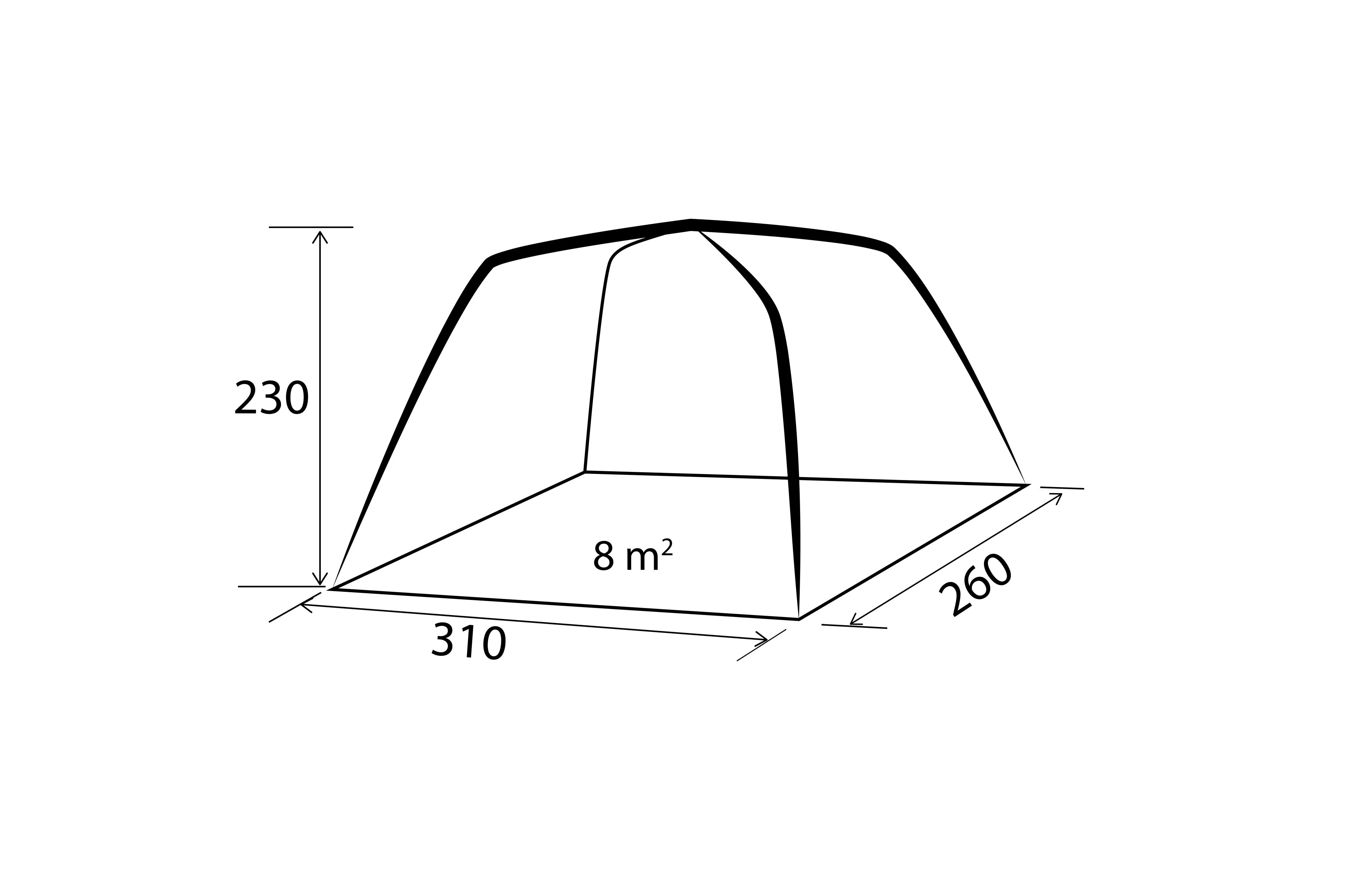 Elektrisch aufblasbares Zelt 2025 für Vans mit Li-Ion-Akku. Automatisches Aufblasen und Anschluss für Vorzeltstangen (180–240 cm).