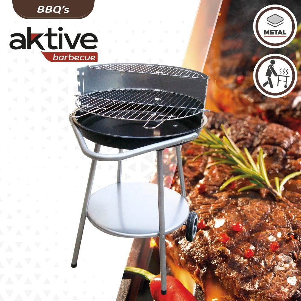 Aktiver tragbarer runder Grill
