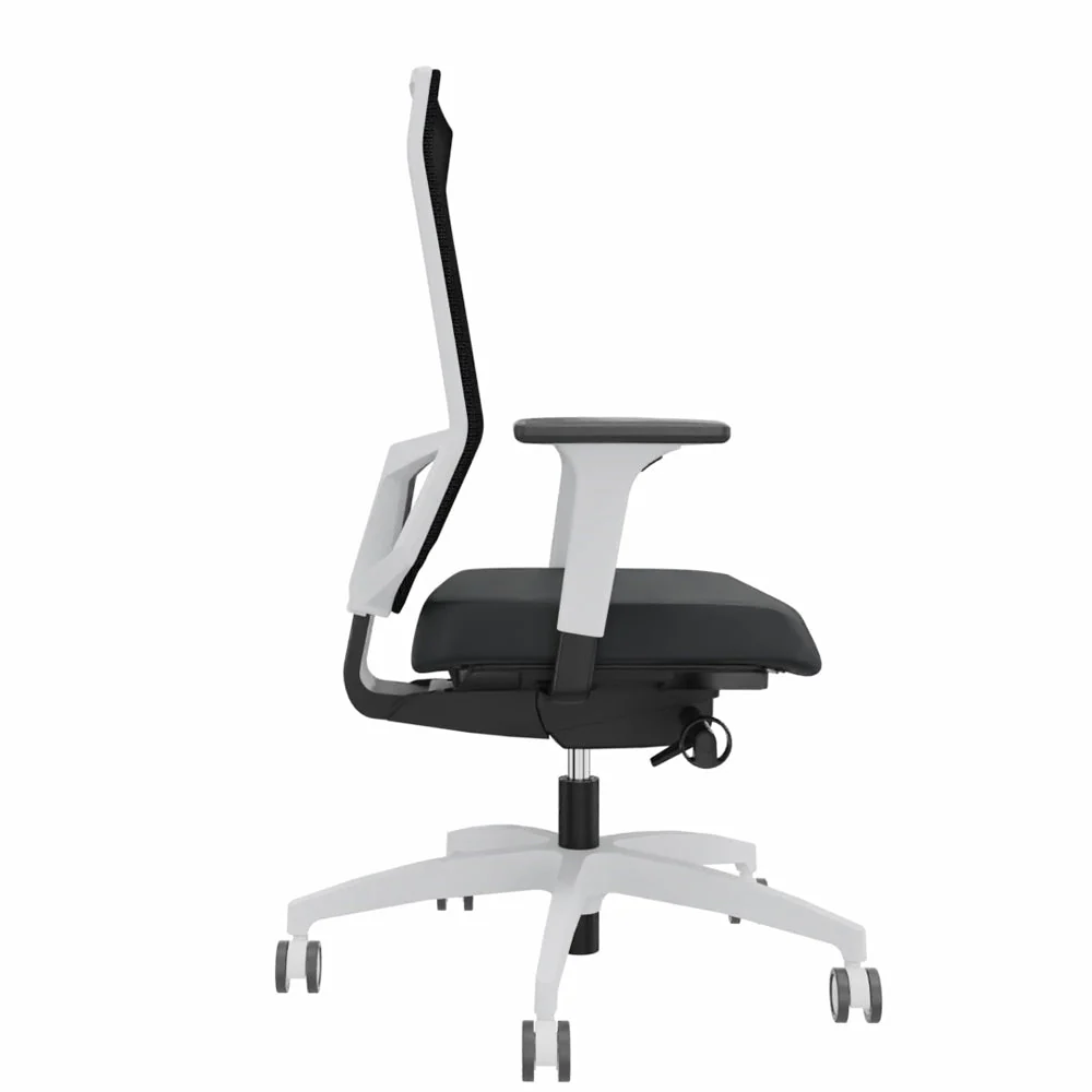 2025 Dauphin Ergonomischer Bürostuhl @JUST EVO MESH WHITE AJ 5776_SLP