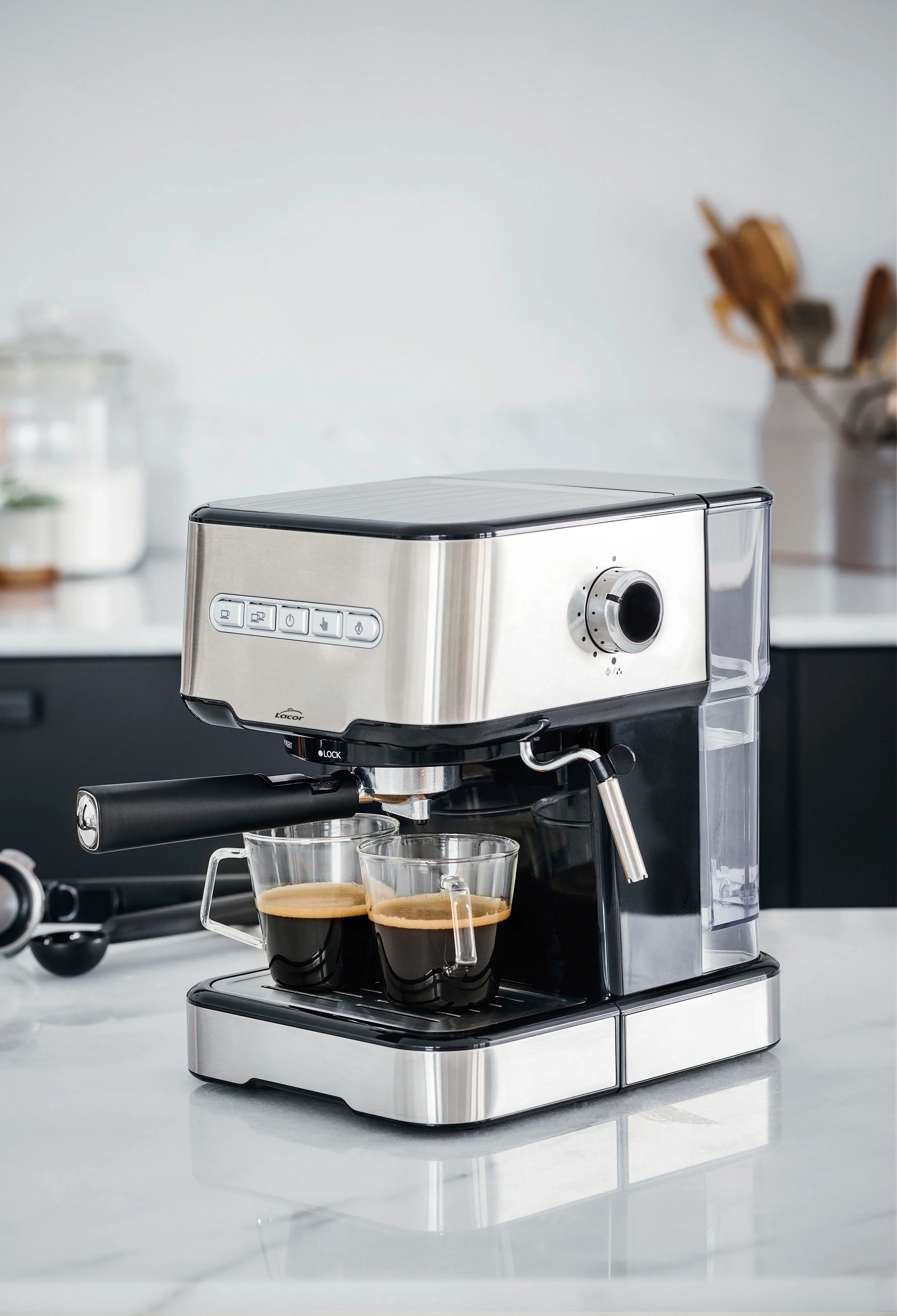 SENCE Espressomaschine im Bar-Stil (2025) – 15 Bar Druck für professionellen Kaffeegenuss zu Hause