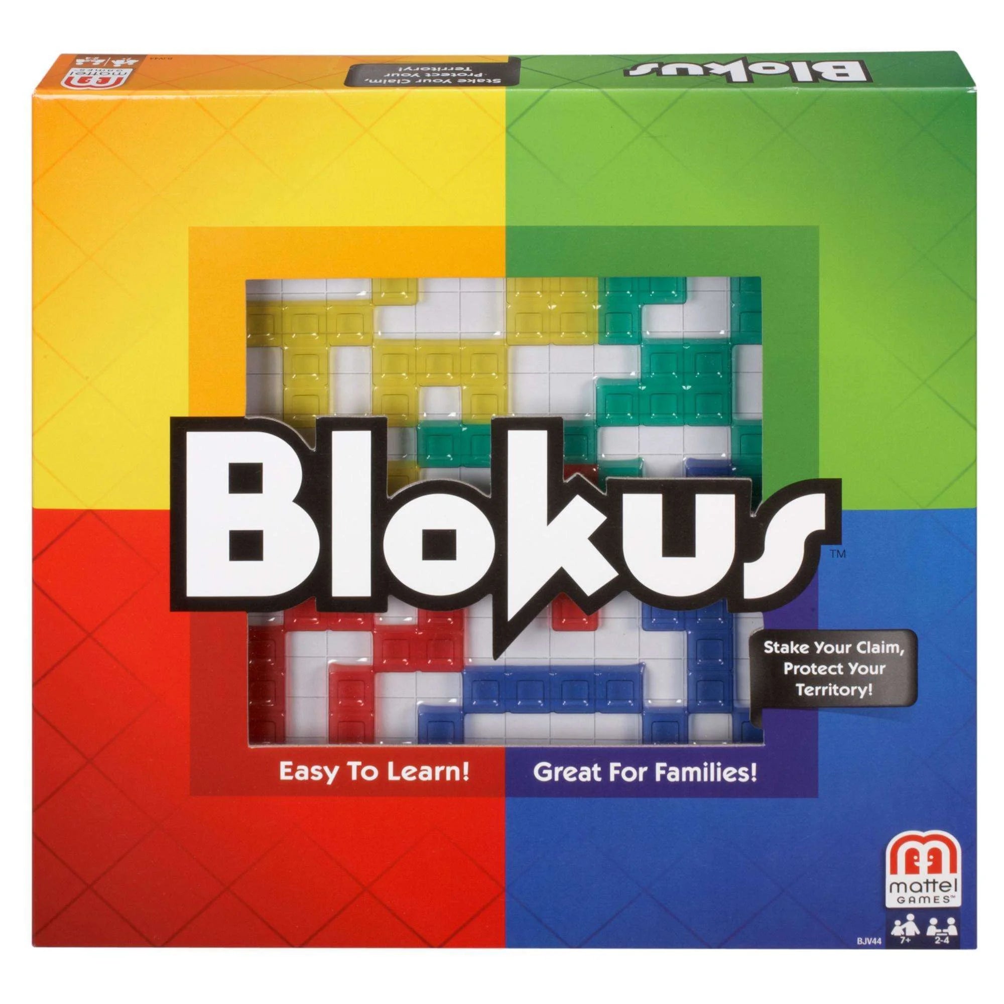 Mattel Blokus Spiel – Lernen in weniger als einer Minute – Unzählige Strategien – Spannende Herausforderungen – Für die ganze Familie | 5er-Pack