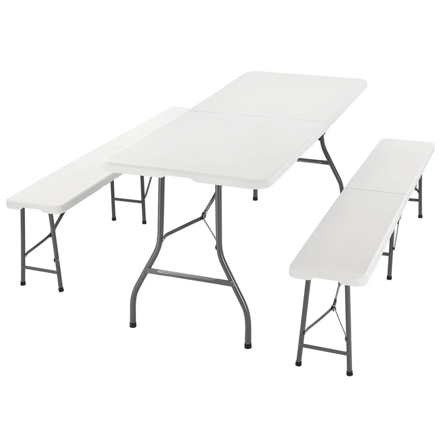 Bayreuth Klappbares Partymöbel-Set 2025, 180 x 70 x 74 cm