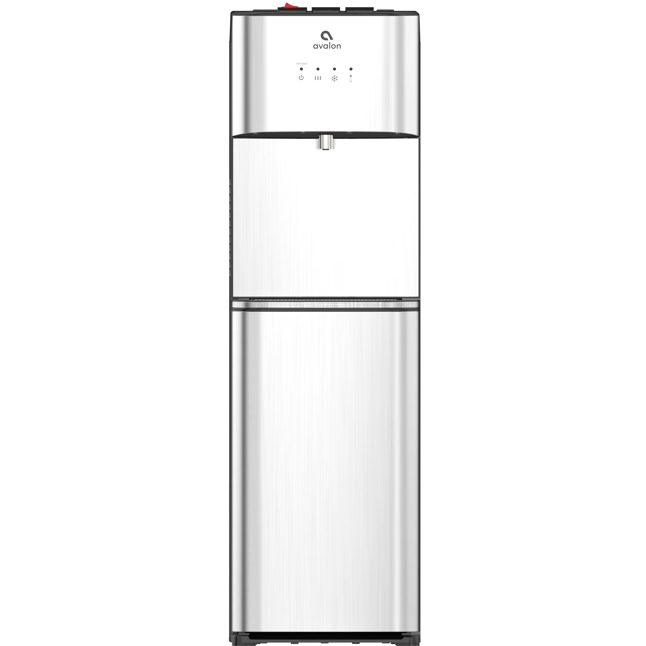 Avalon A5 Edelstahl-Wasserspender (2025) – Heißes, kaltes und zimmerwarmes Wasser – Grau