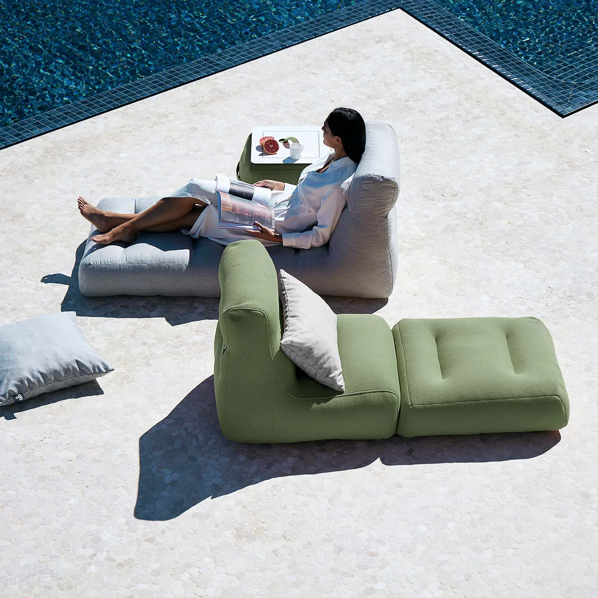 Schwimmender Sitzplatz SIT POOL