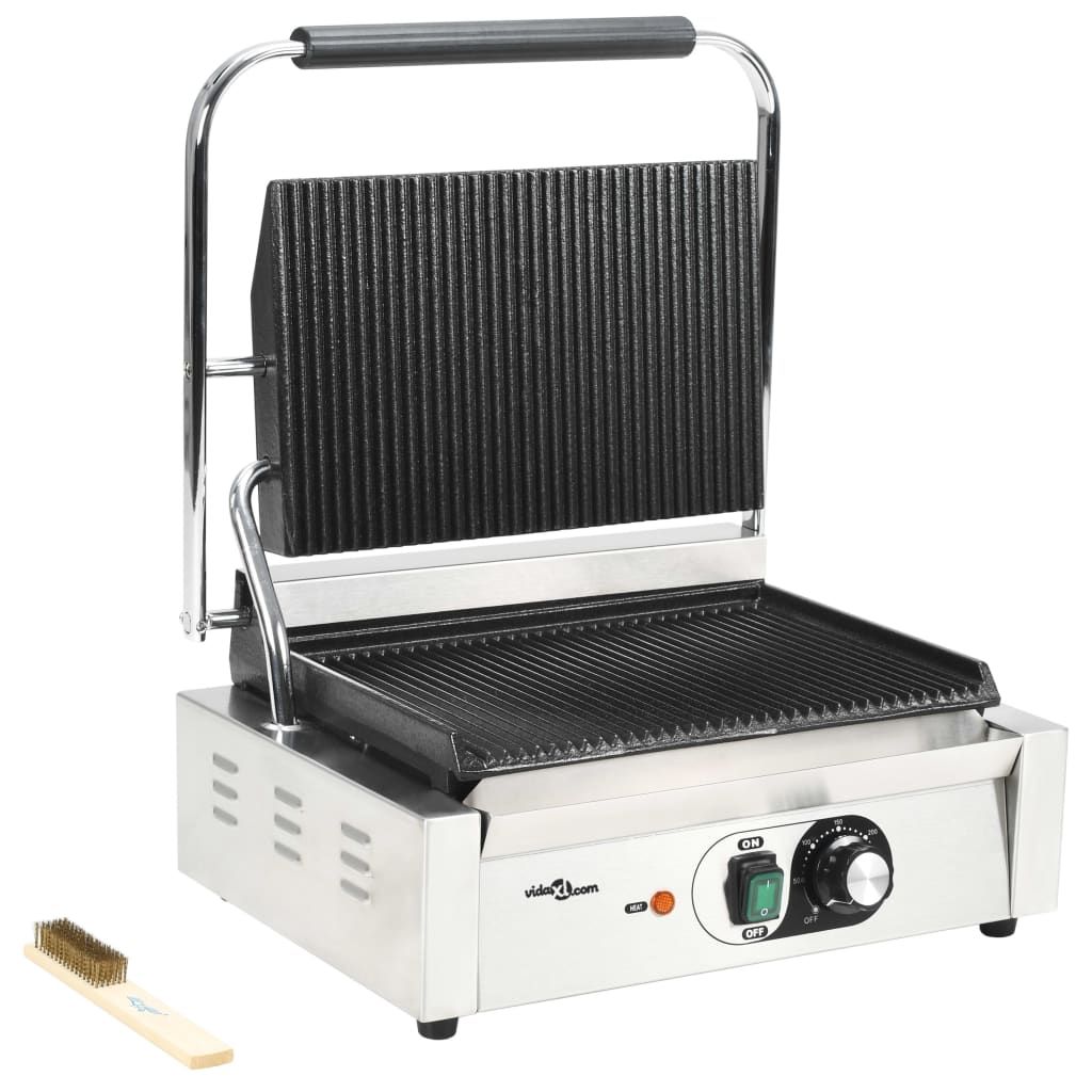 Grill mit Rippchen 2200 W 43x30,5x20 cm Vidaxl