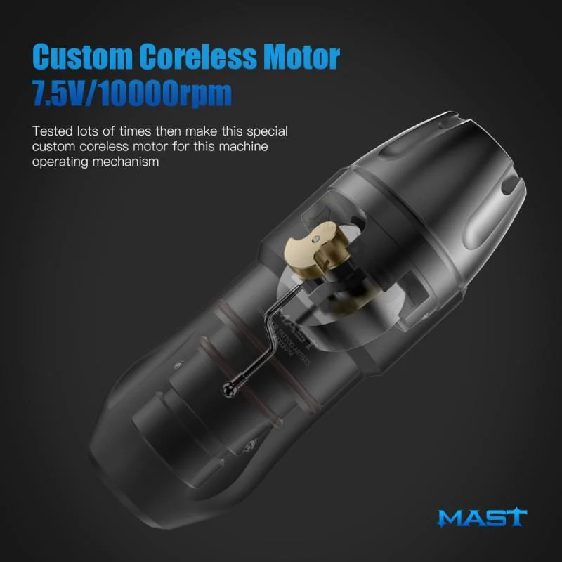 Mast Tour Pro Pen Rotary Tattoomaschine mit 3,5 mm Hub