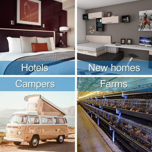 LEONEBEBE 110V Ozongenerator, Ozon-Desinfektionsgerät, langlebiger Luftreiniger mit Timer, DHL-Versand (2000 mg)